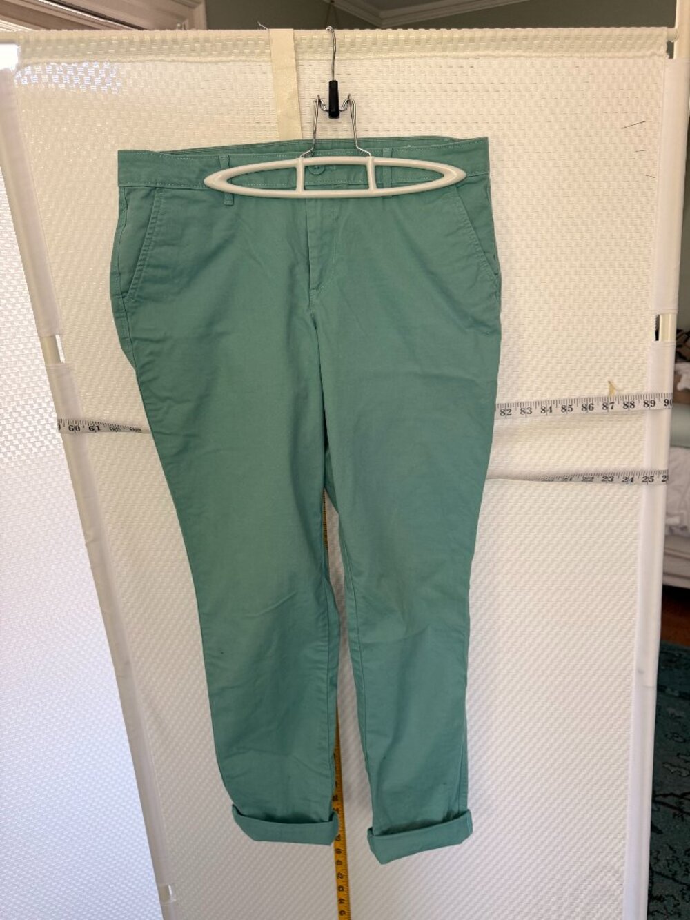 EDDIE BAUER BOYFRIEND SLIM LEGENDWASH STRETCH CHINOS SIZE 8